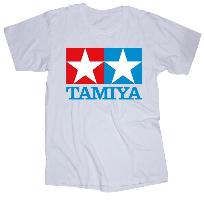 Tamiya Model Rc Car - TAMIYA logosu beyaz tişört RC Arabalar