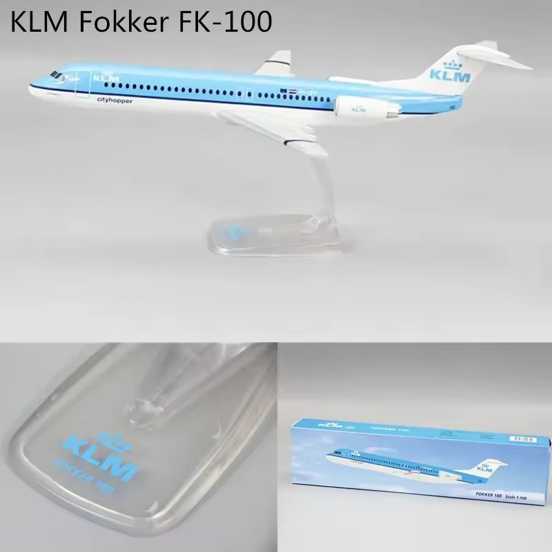 1/100 Ölçekli Hava/KLM FK-100/ - Model Airplane Plastic incelemesi ve fiyatı