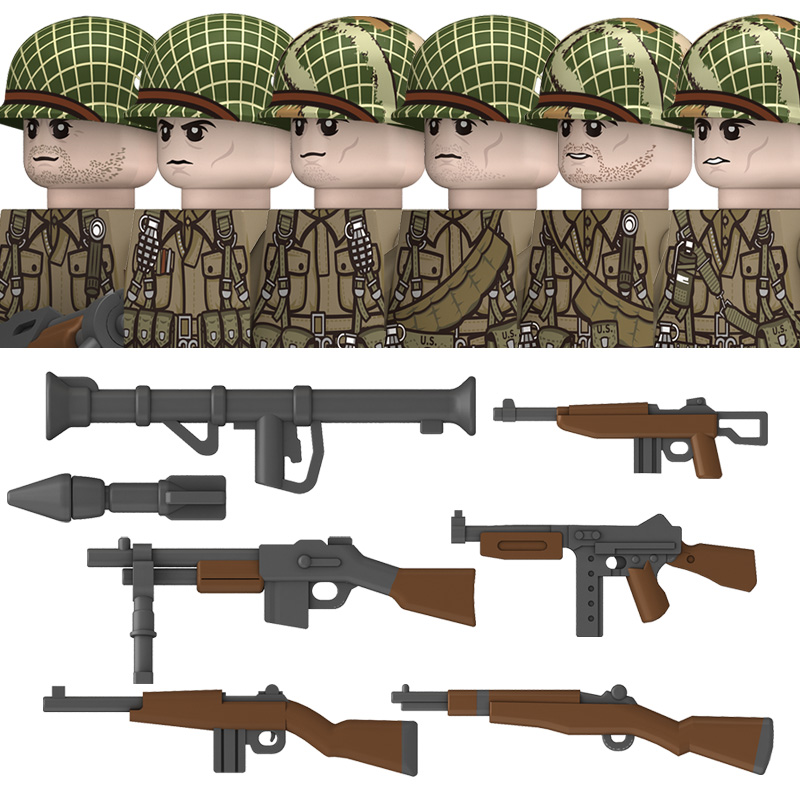 WW2 ABD 101st Hava İndirme Tüm - Lego Minifigure Holder incelemesi ve fiyatı
