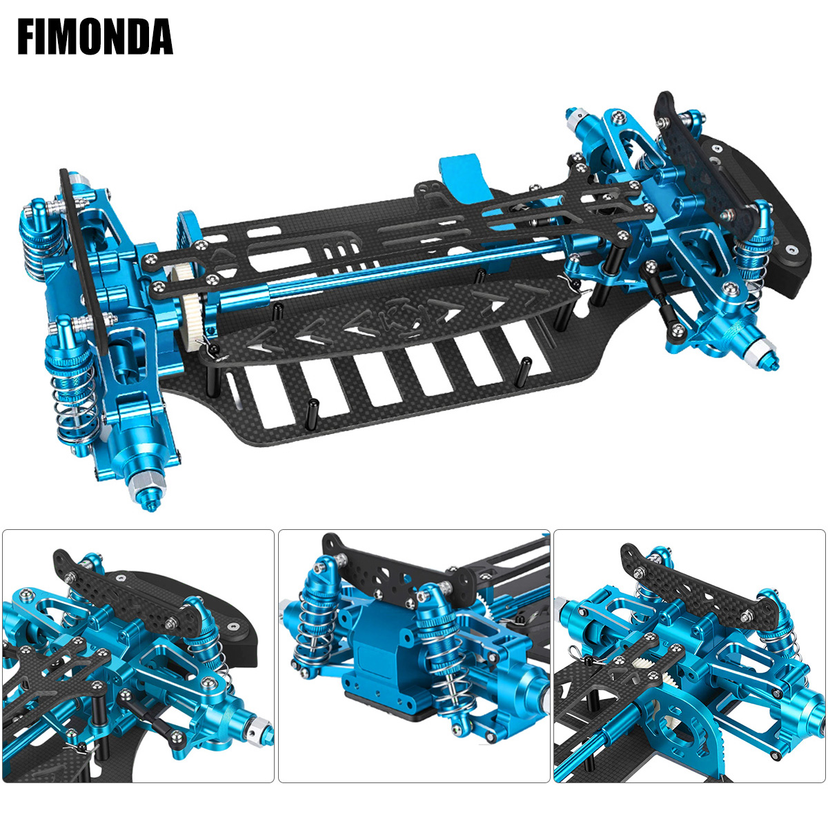 Alüminyum ve Karbon Fiber Şasi - Tamiya Model Rc Car incelemesi ve fiyatı
