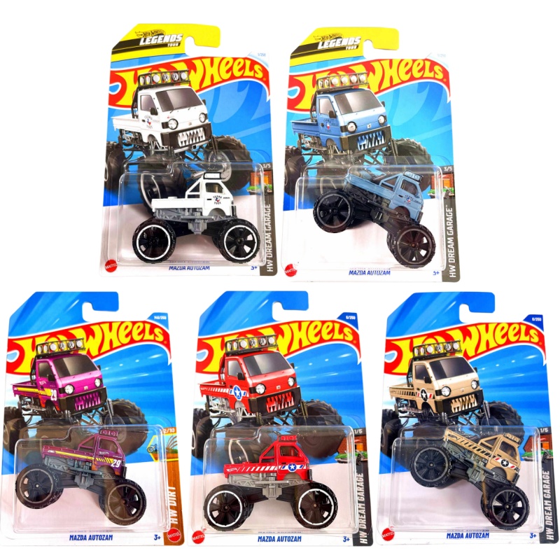 Hot Wheels Mazda Autozam Alaşı - Hot Wheels Car Monster Trucks incelemesi ve fiyatı